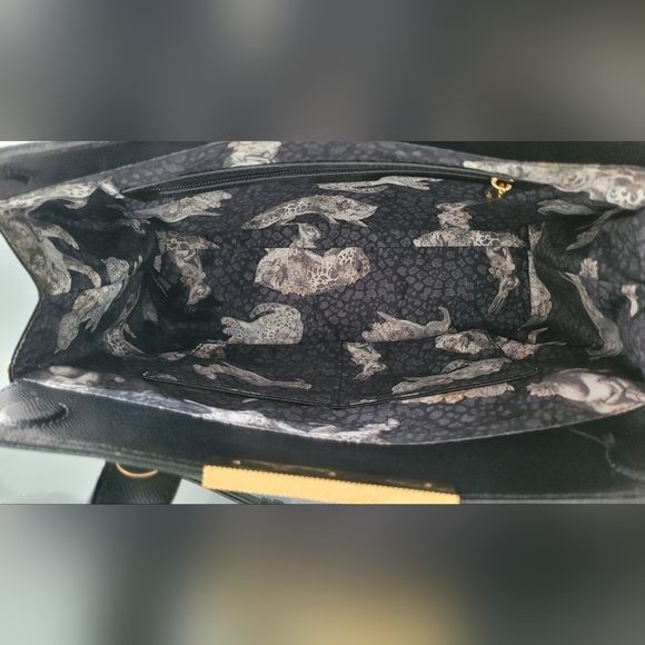 Ted Baker Black and Gold Purse - Picture 3 of 4